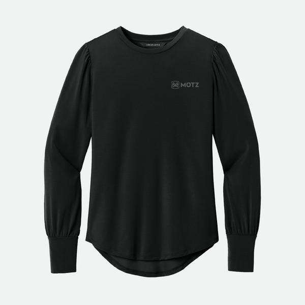 Mercer+Mettle Long Sleeve Blouson Top, 3 Color Options