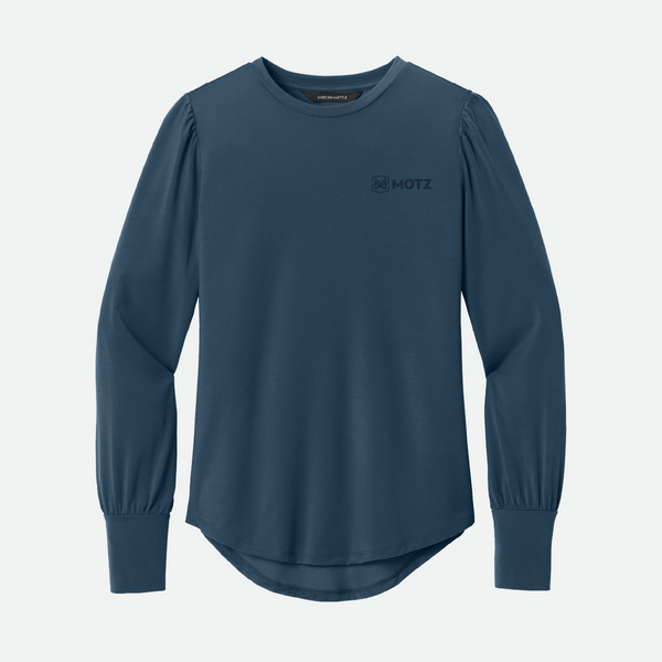 Mercer+Mettle Long Sleeve Blouson Top, 3 Color Options
