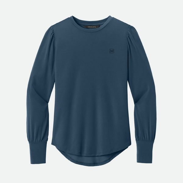 Mercer+Mettle Long Sleeve Blouson Top, 3 Color Options