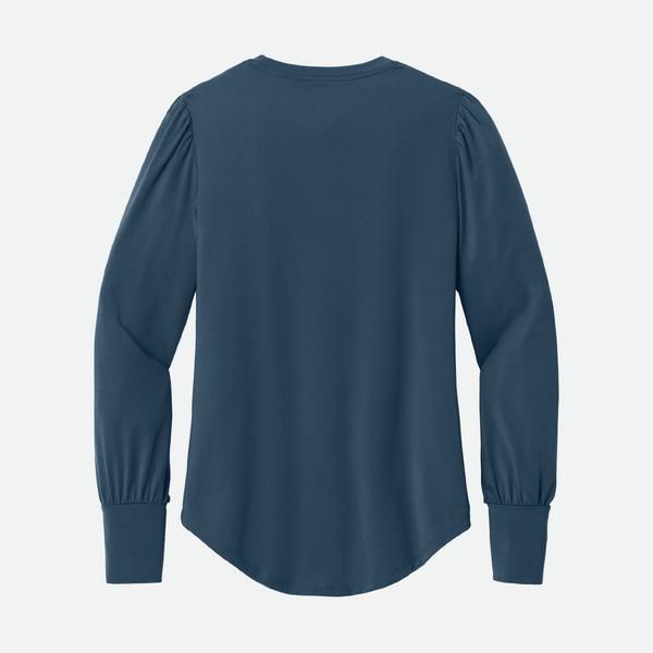 Mercer+Mettle Long Sleeve Blouson Top, 3 Color Options