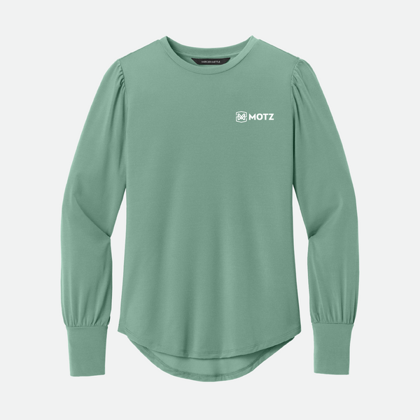 Mercer+Mettle Long Sleeve Blouson Top, 3 Color Options