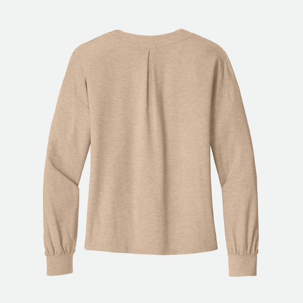 TravisMathew Long Sleeve Weekend V-Neck, 4 Color Options